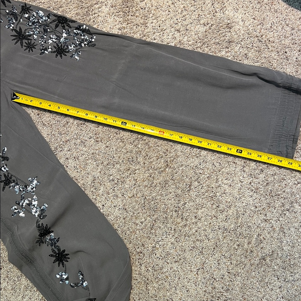 Da-Nang Sequined Floral Wide Leg Pant - Picture 13 of 15
